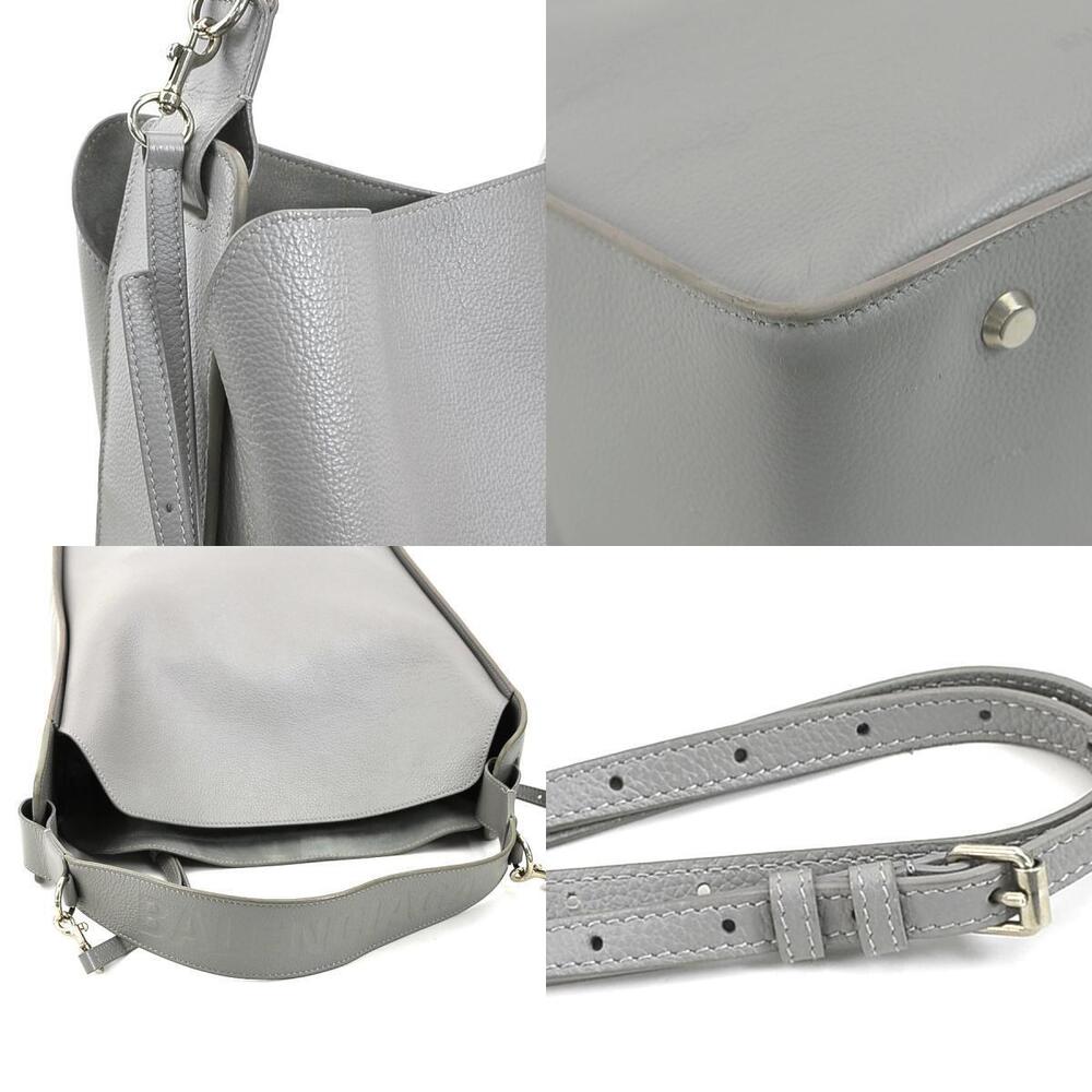Balenciaga Shoulder Bag North South Leather Gray - Picture 3 of 4